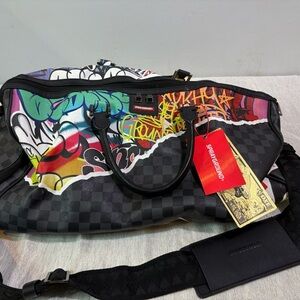 Sprayground Multicolor Graffiti Men's Bag